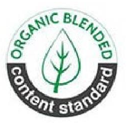 Organic Blended certificate