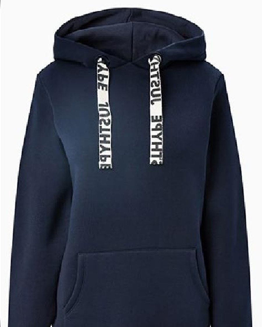Knit hoodie