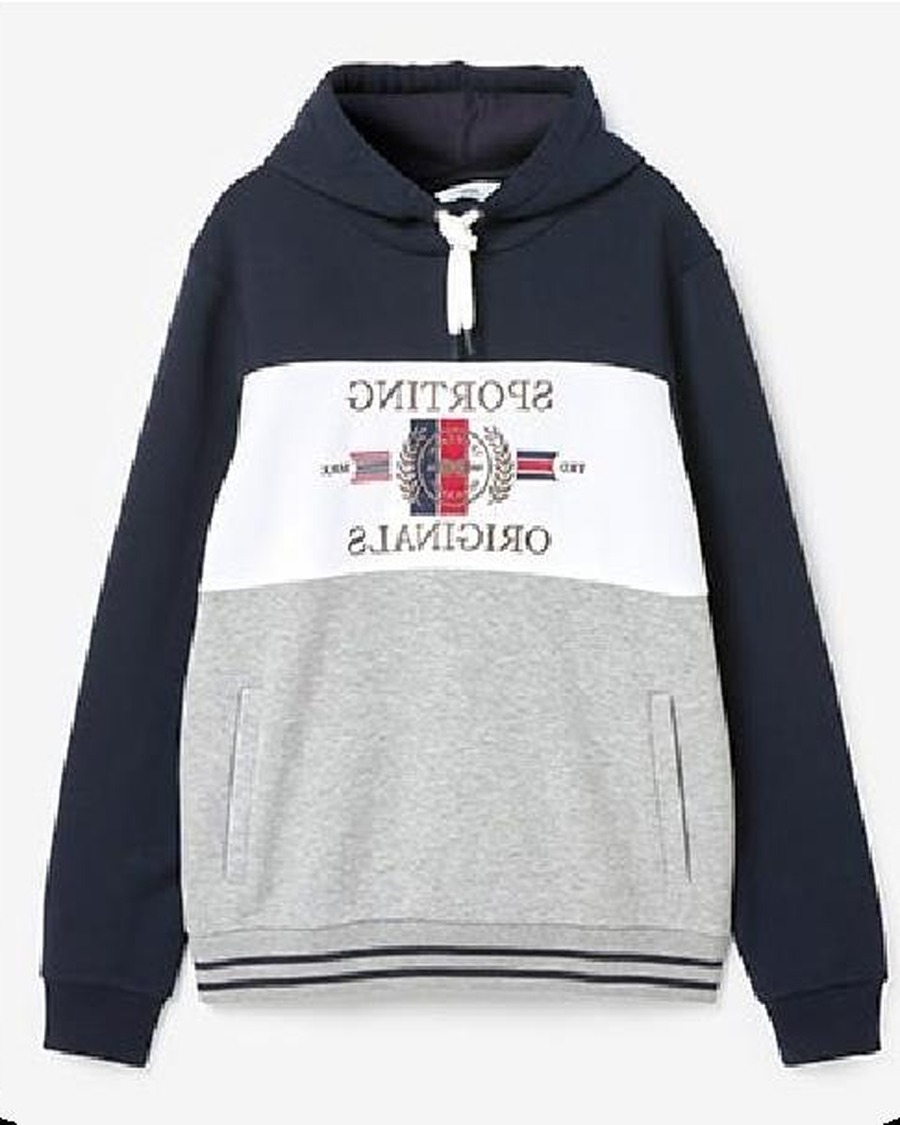 Knit sweatshirt
